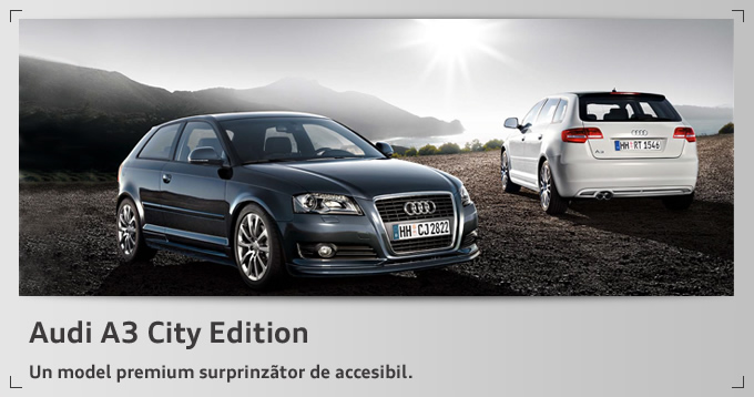 Audi a3 city edition 1