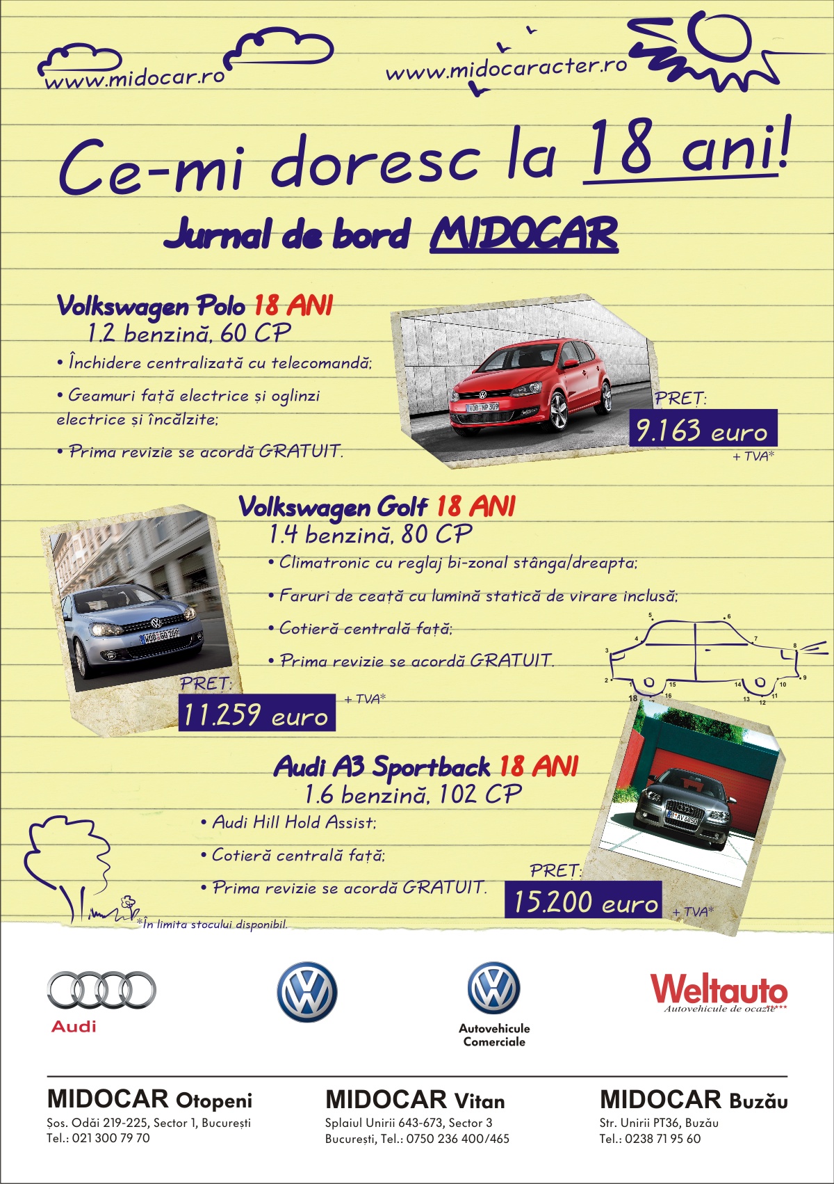 Pachete 18 Ani Flyer A5