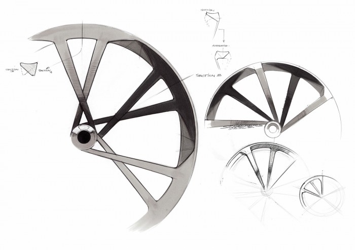 46327501 Audi e bike Worthersee Wheel Design Sketch 01 e1337081867404