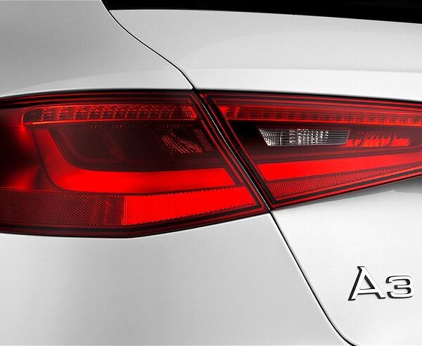 2013 Audi A3 taillight 600x492