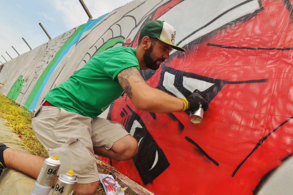 Graffiti Wrooom Wall
