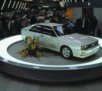 Audi quattro 40 years 360x320