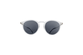 Ochelari de soare Los Altos, rame transparente si lentile gri