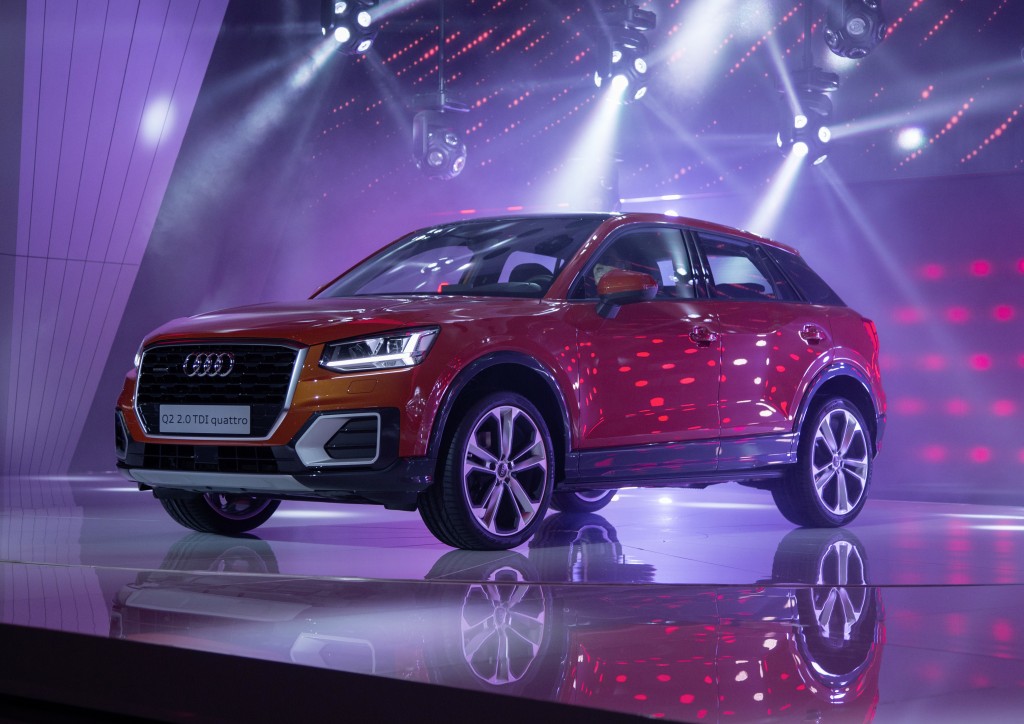 The new Audi Q2, Geneva International Motor Show 2016.