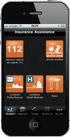 iPhone main screen